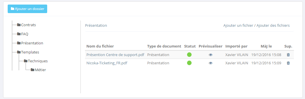 Gestion de documents (GED)